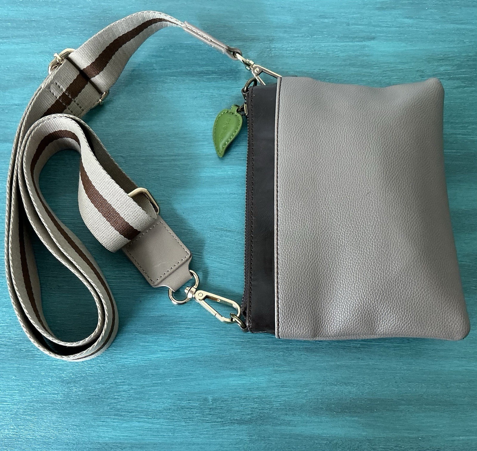 Chala Mini Crossbody Bag Blue Parrot Vibrant Quirky Boho Versatile Travel Resort