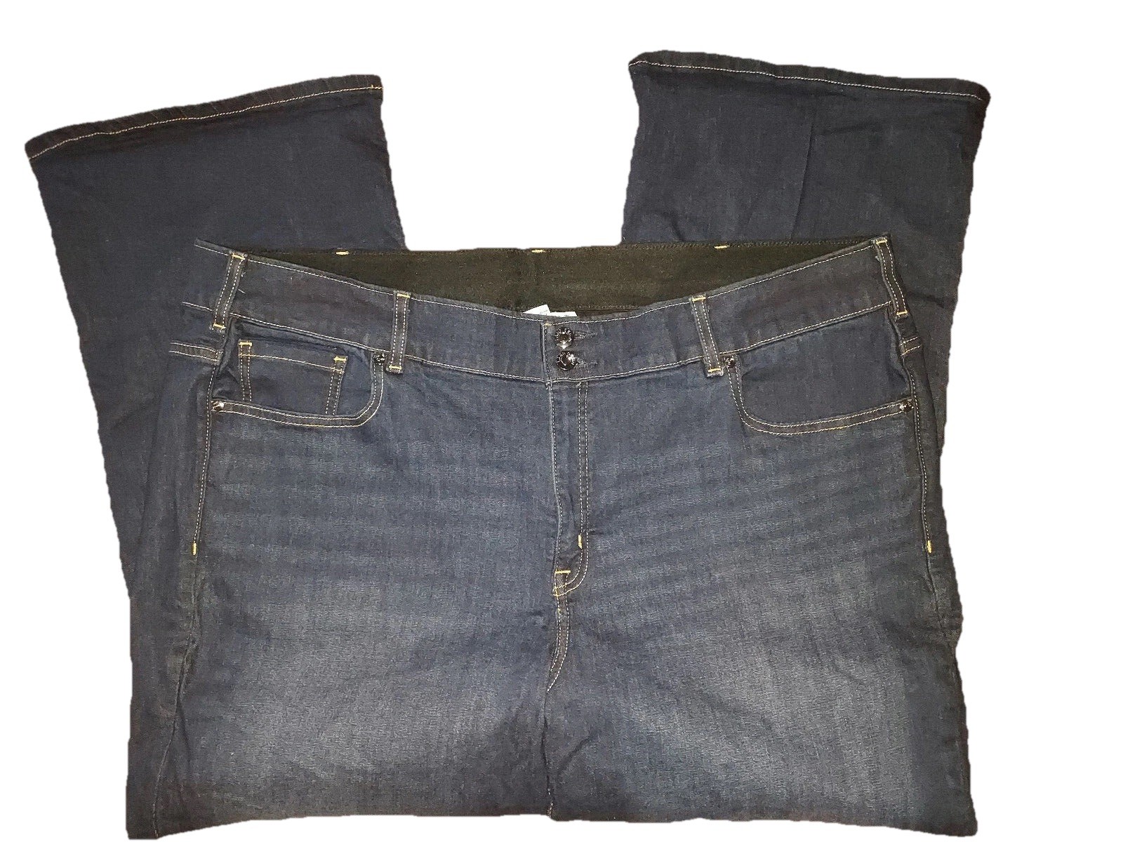 Women’s Lane Bryant Designed in NYC Denim Dark Wash Stretch Jeans 26S Short