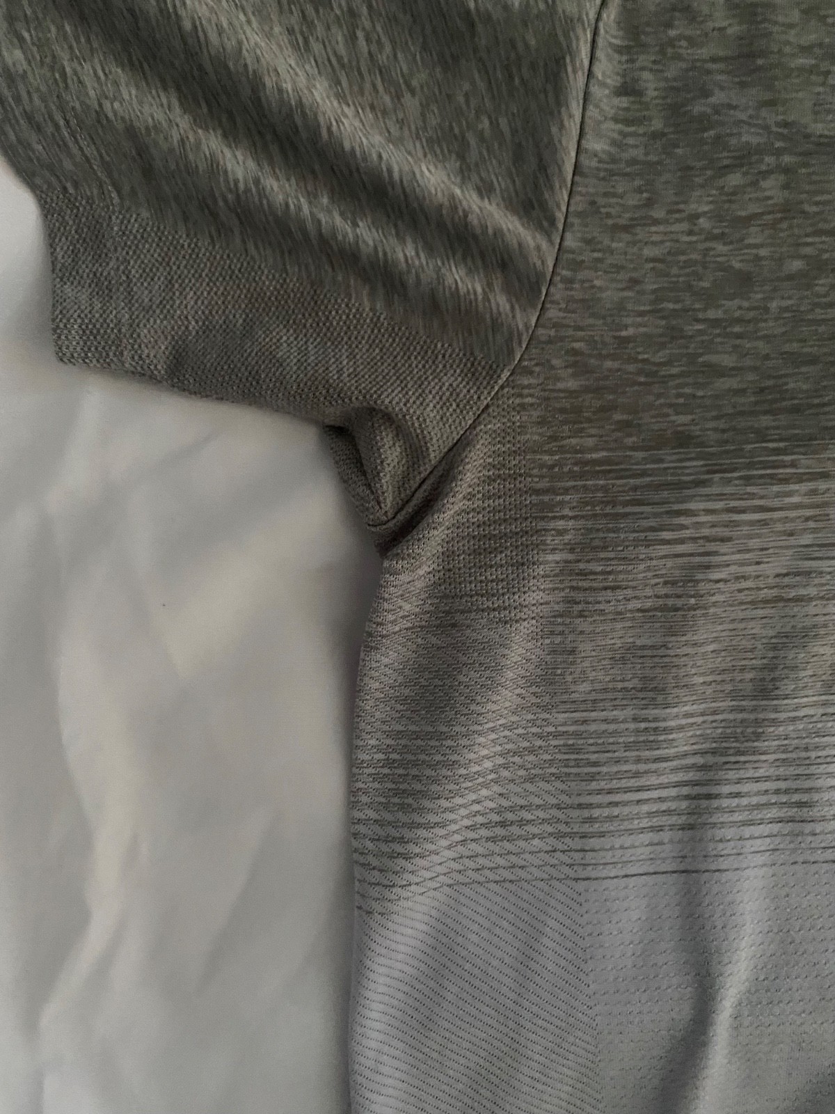 uniqlo polyester dry ex grey polo