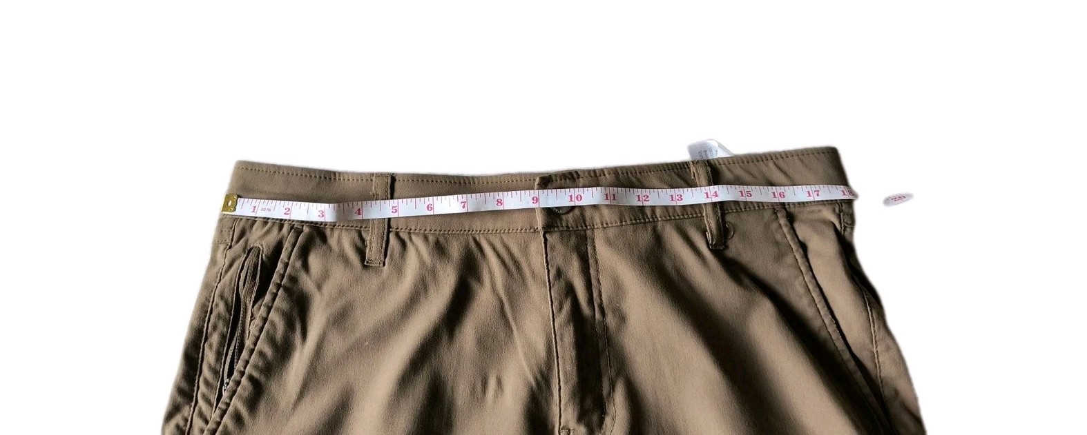 Weatherproof Vintage Men’s 34X31.5 Brown Tech Pants 95% Nylon 5% Spandex