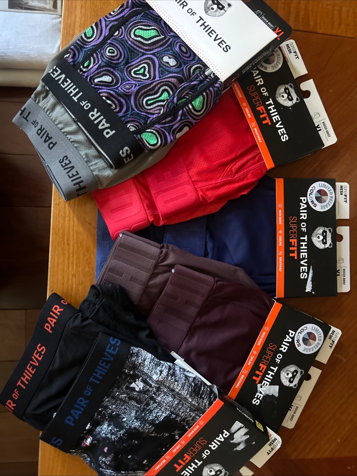 Pair of Thieves SuperFit Mesh Choice! size XL