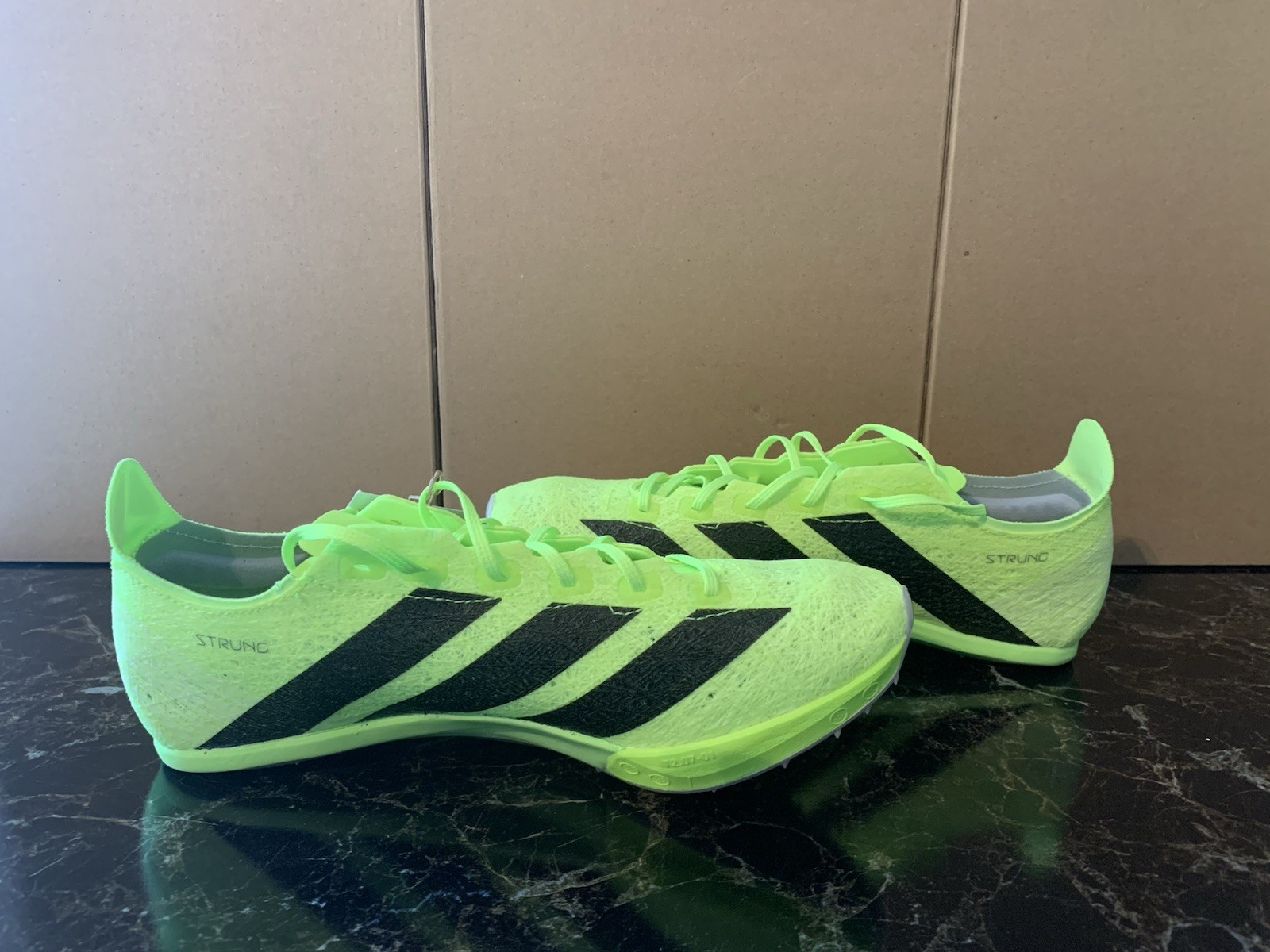Adidas Adizero Prime SP 3 Strung Track & Field Spikes Lucid Lemon Black Sz 6.5