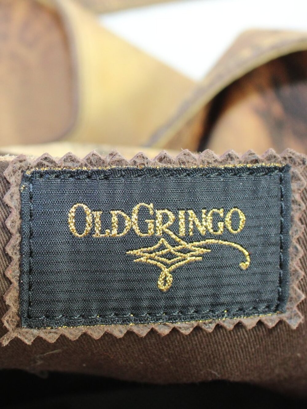 Old Gringo Abilene GT Leopardito Distressed Suede Leather Messenger Bag (NWT)