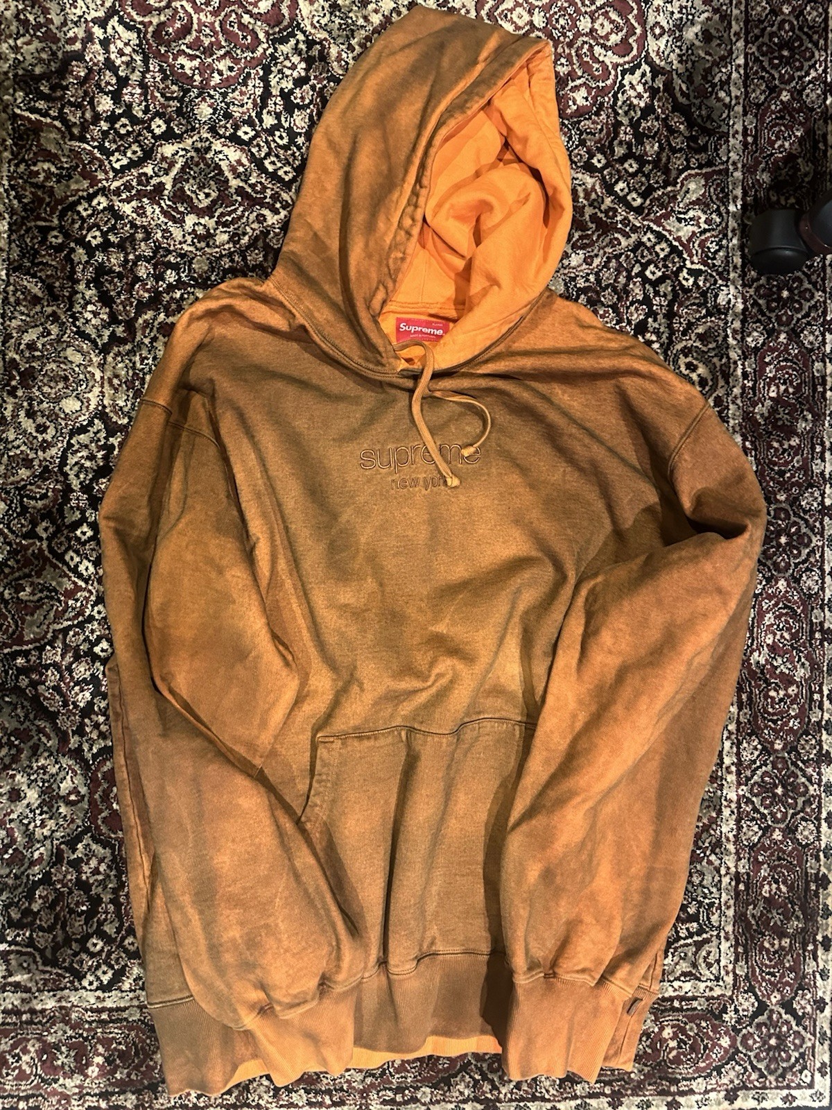 Supreme Spray Hoodie Orange FW20 XL FREE SHIPPING 🔥