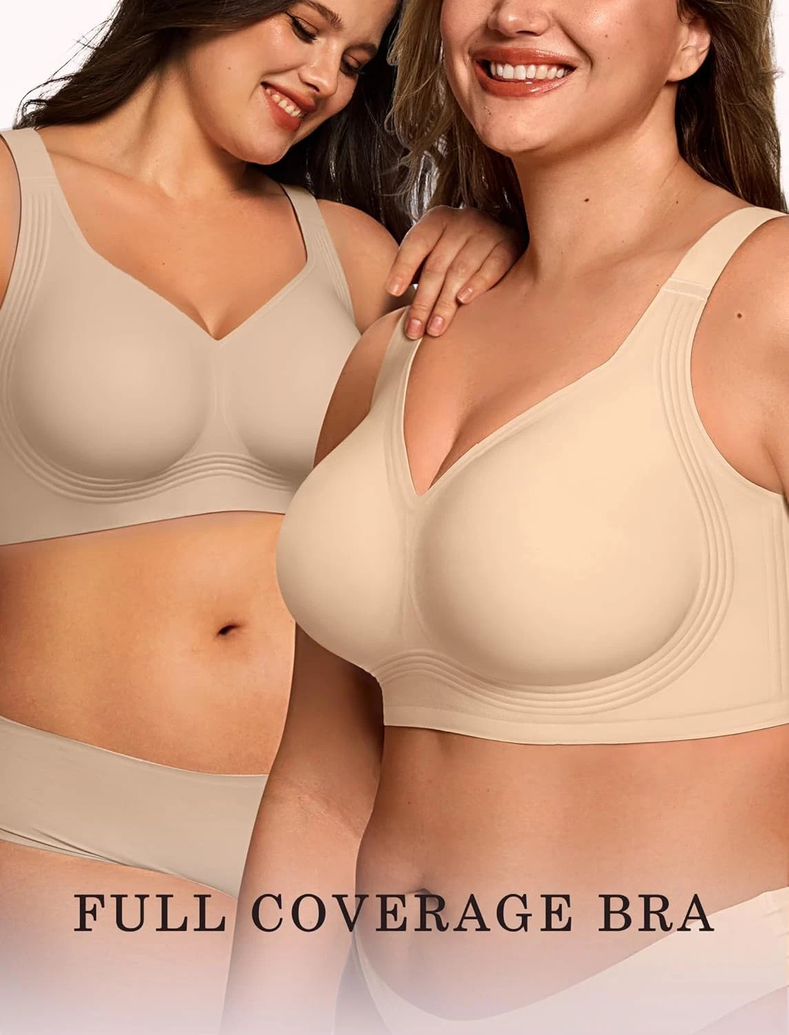 OEAK Women’s Wireless Jelly Bra, Medium, (10)
