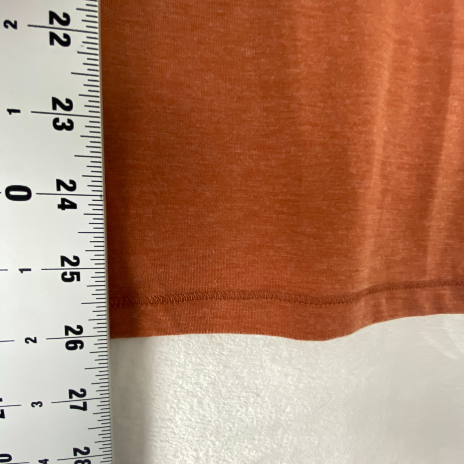 L.L. Bean Slightly Fitted Polo Shirt Mens Medium Rust Stretch Logo Short Sleeve