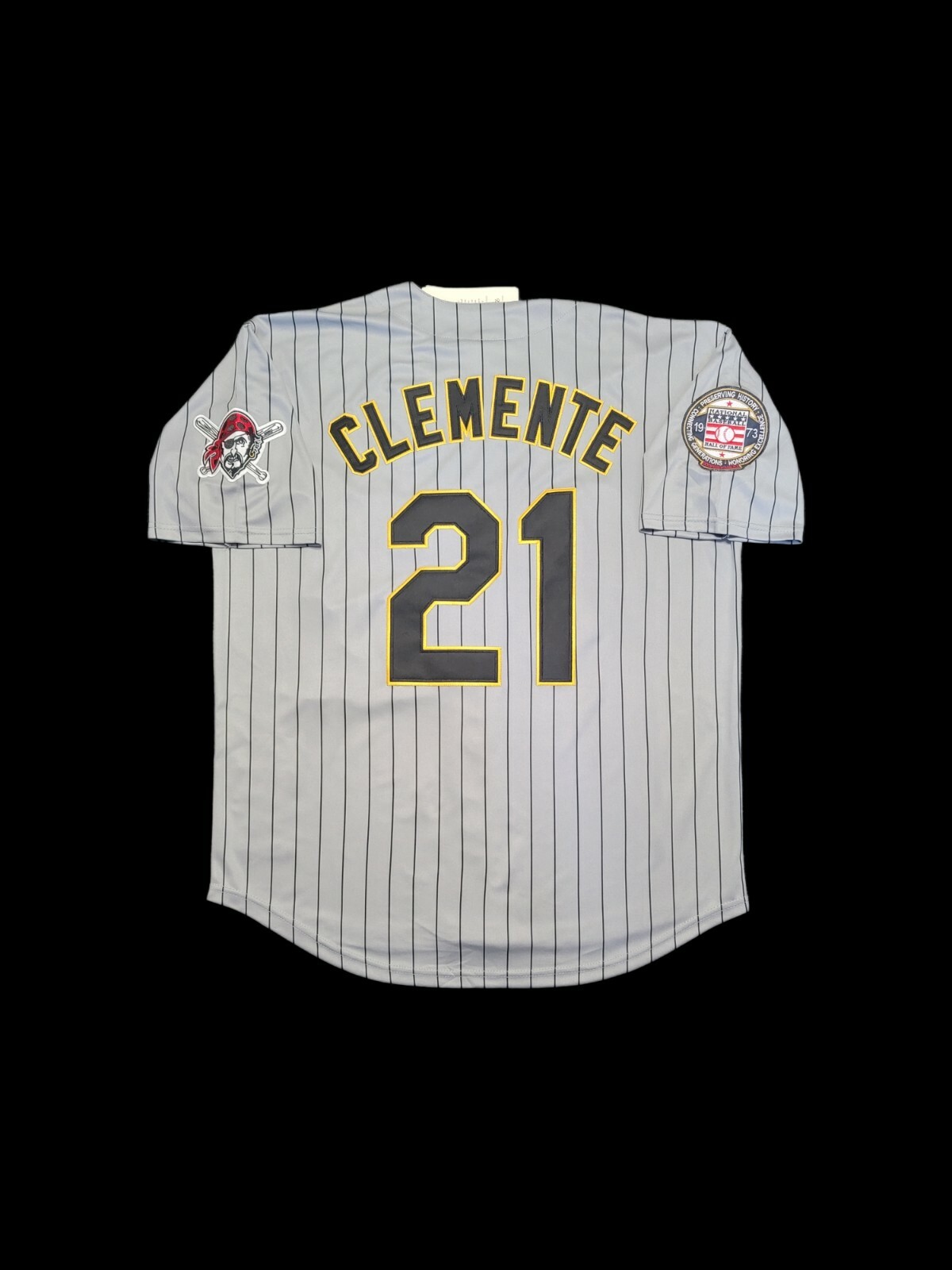 Roberto Clemente Pittsburgh Pirates Alternate Grey Men’s Baseball Jersey