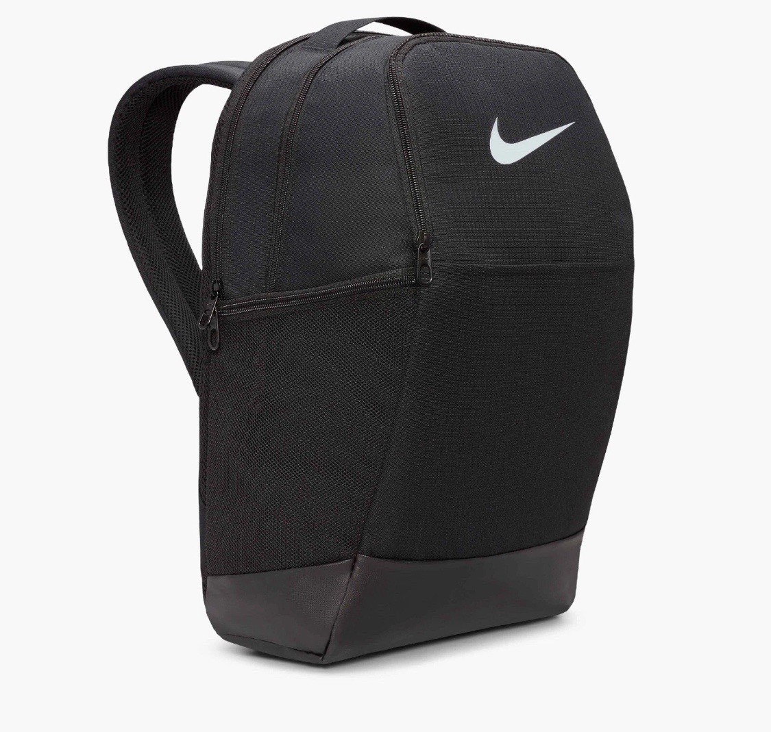 NEW Nike Brasilia Medium School Gym Backpack Book Bag Black DH7709-010