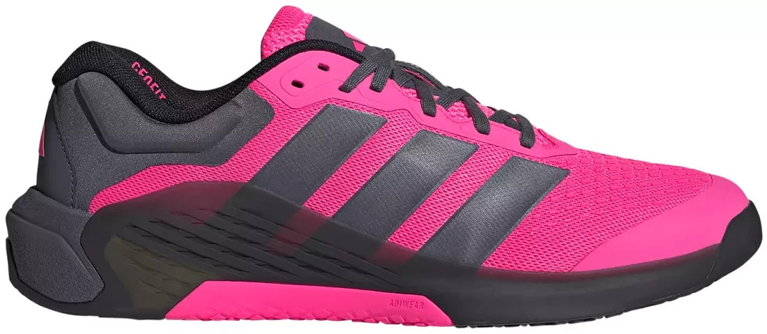 NWT ADIDAS Dropset 4 Power Training Shoes Mens Size 12 Lucid Pink Black KI8460