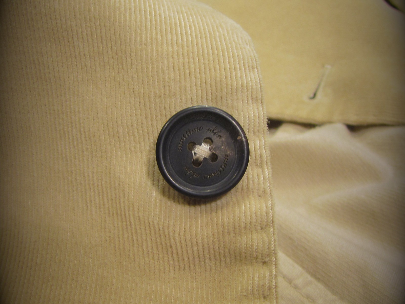 Massimo Alba corduroy sloop jacket 100% cotton desert tan men’s ALTERED 40 / 38