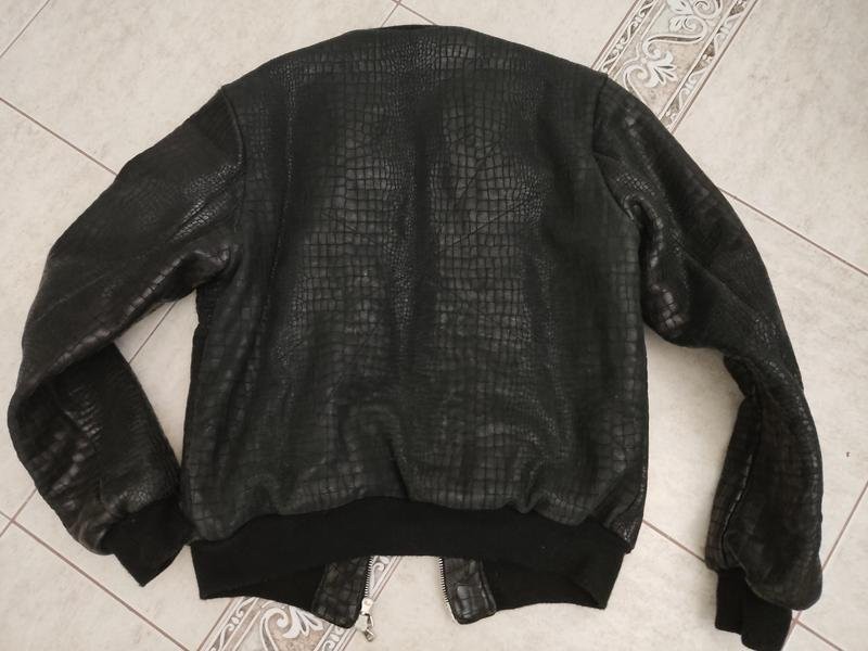 Men Officine Creative Jacket Black Leather 42 / XL