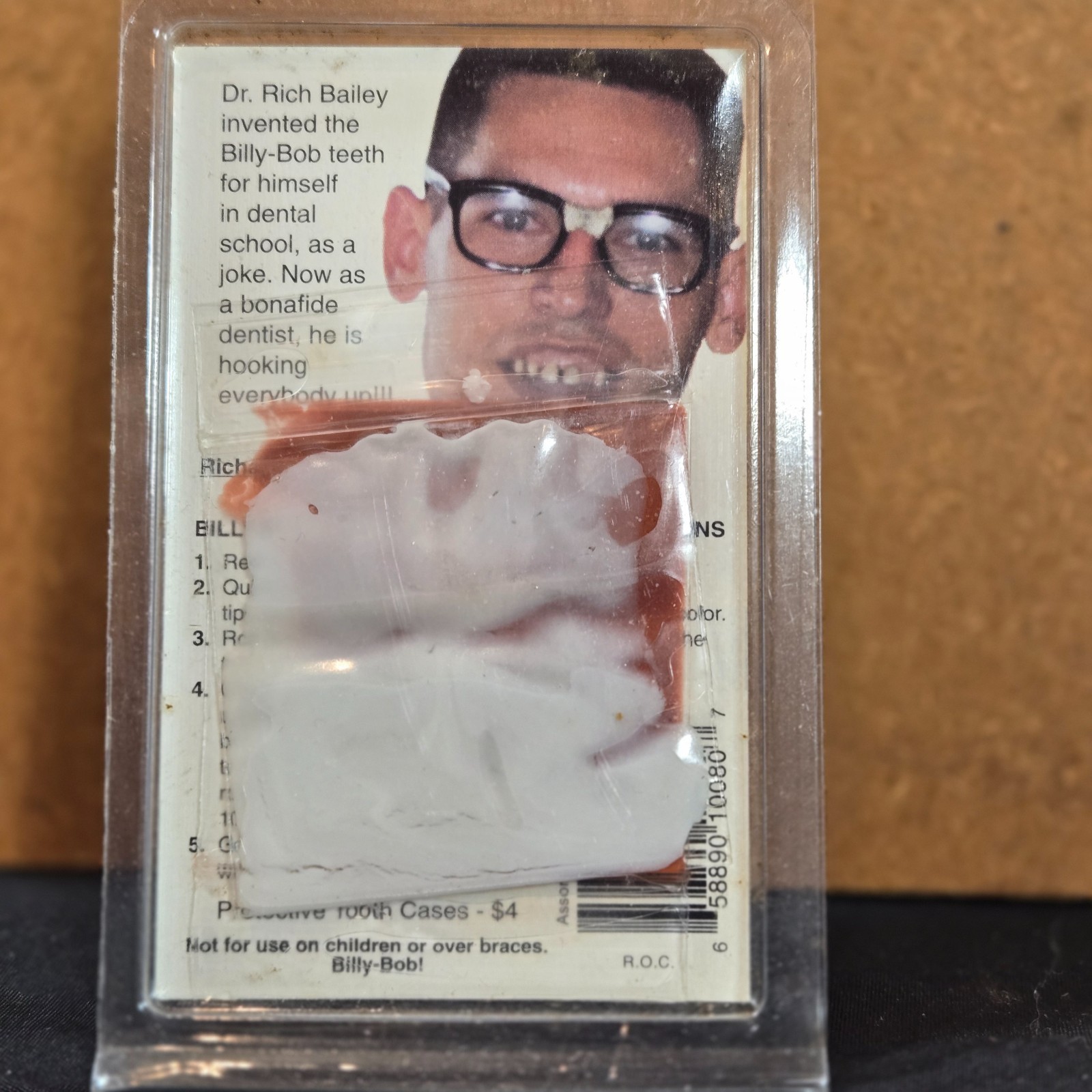 Original Vintage Billy Bob Teeth As Seen on TV in Package