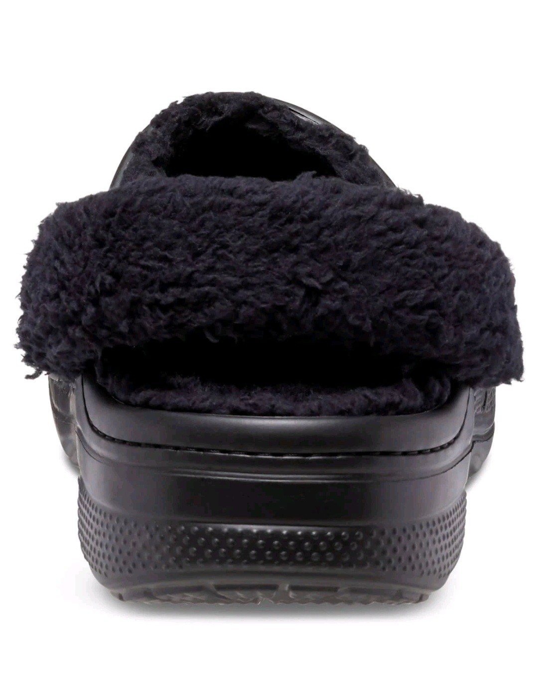 NWT Crocs Adult Baya Lined Fuzz Strap Clog Slippers US M9/W11 NEW