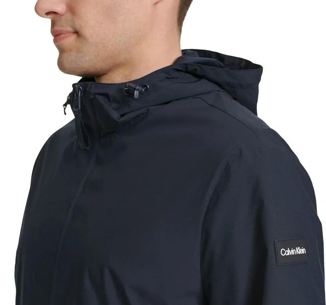 Calvin Klein Men’s Navy Windbreaker – Size XXL