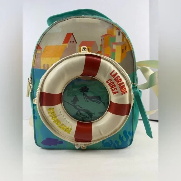 Danielle Nicole Disney Pixar Luca Porto Rosso Lifesaver Mini Backpack -Exclusive