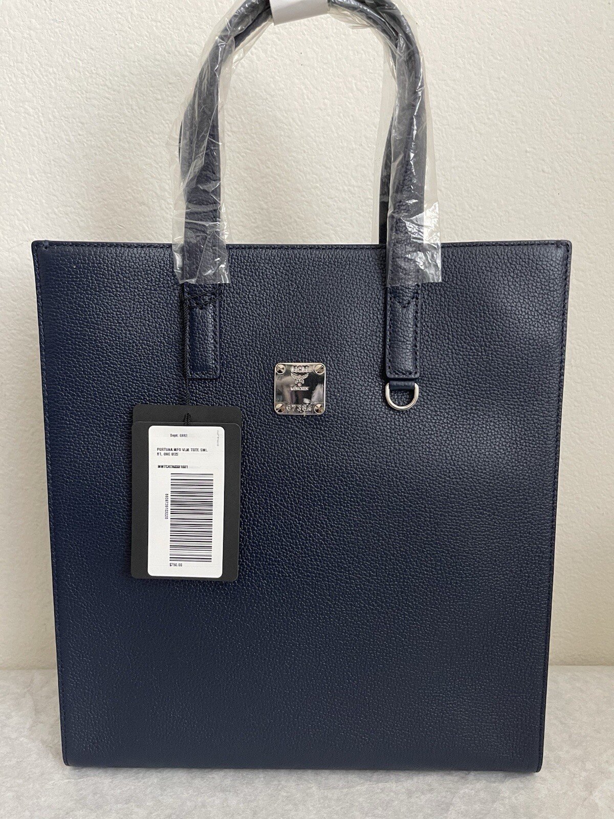 Brand New with Tags MCM Aren Mix Leather Tote Bag $750 MMT CA TA03 B1001