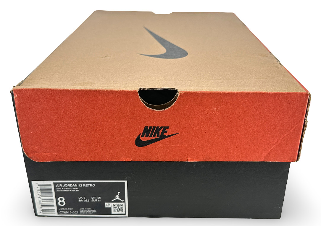 Size 8M/9.5W – Jordan 12 Retro Flu Game (2025) CT8013-002 Pre-Owned