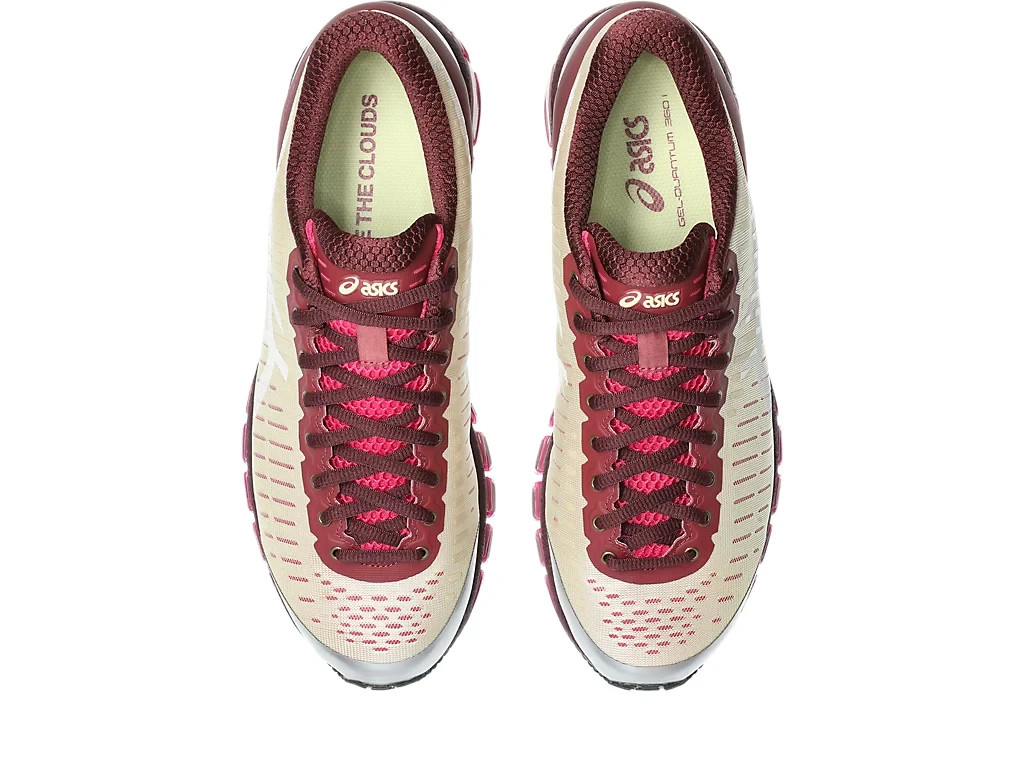 1203A823-750 Above The Clouds × Asics Gel-Quantum 360 I Soft Yellow Red (Men’s)