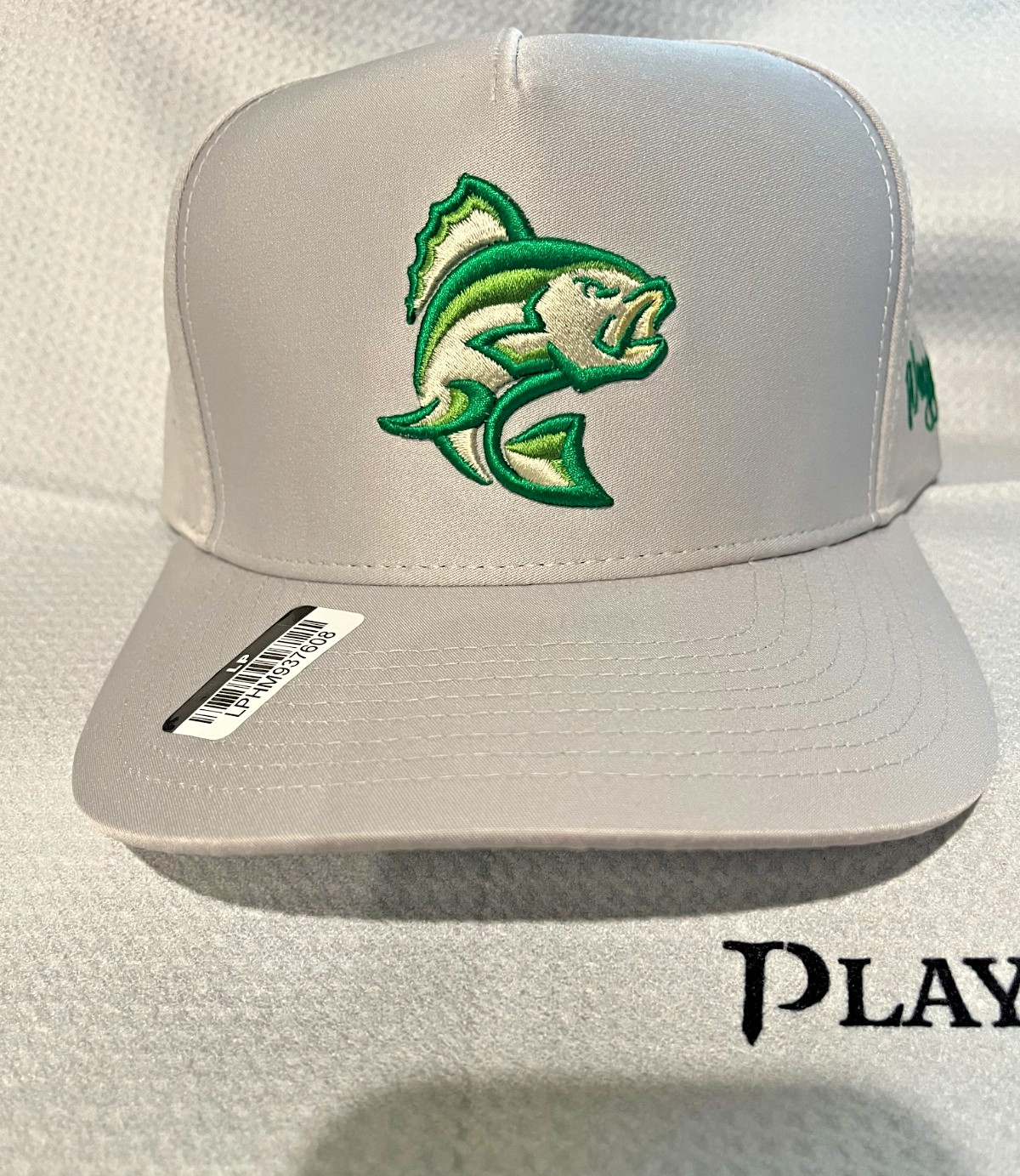 Hat- Waggle Large Mouth snap back hat-Gray