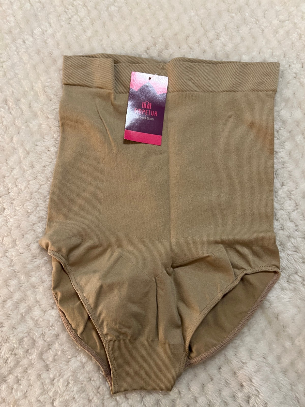 Empetua Women’s High Waisted Shaper Short Size M/L Nude Underwear NEW SEALED