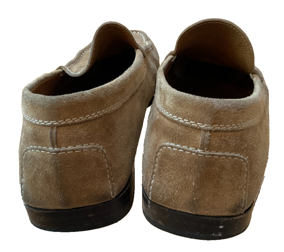 Tod’s Men’s Suede Camel Driving Loafers/Moccasins Made in Italy Sz 9.5 (US 11)