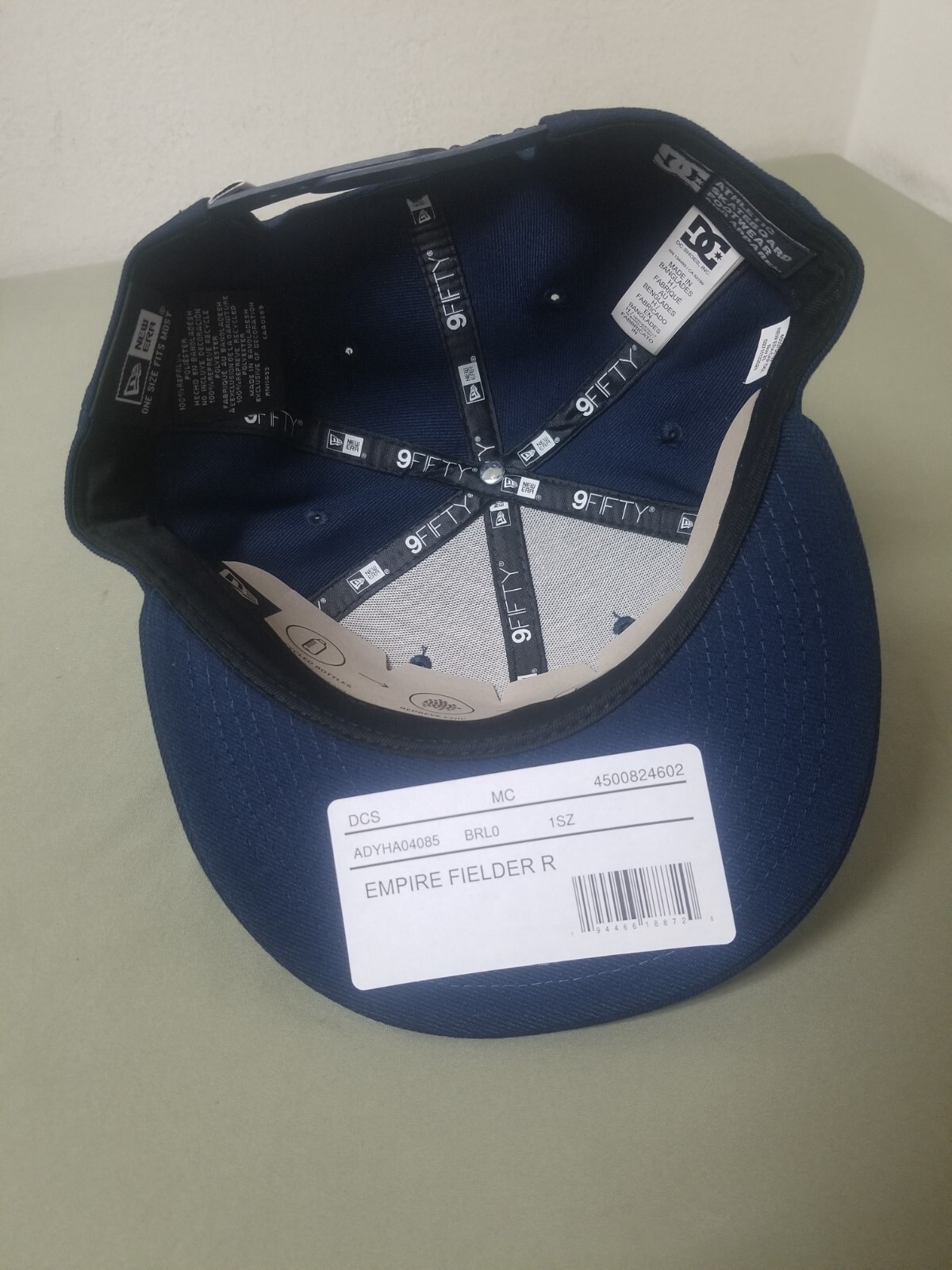 New DC Shoes Skate Empire Fielder Snapback Baseball Cap.