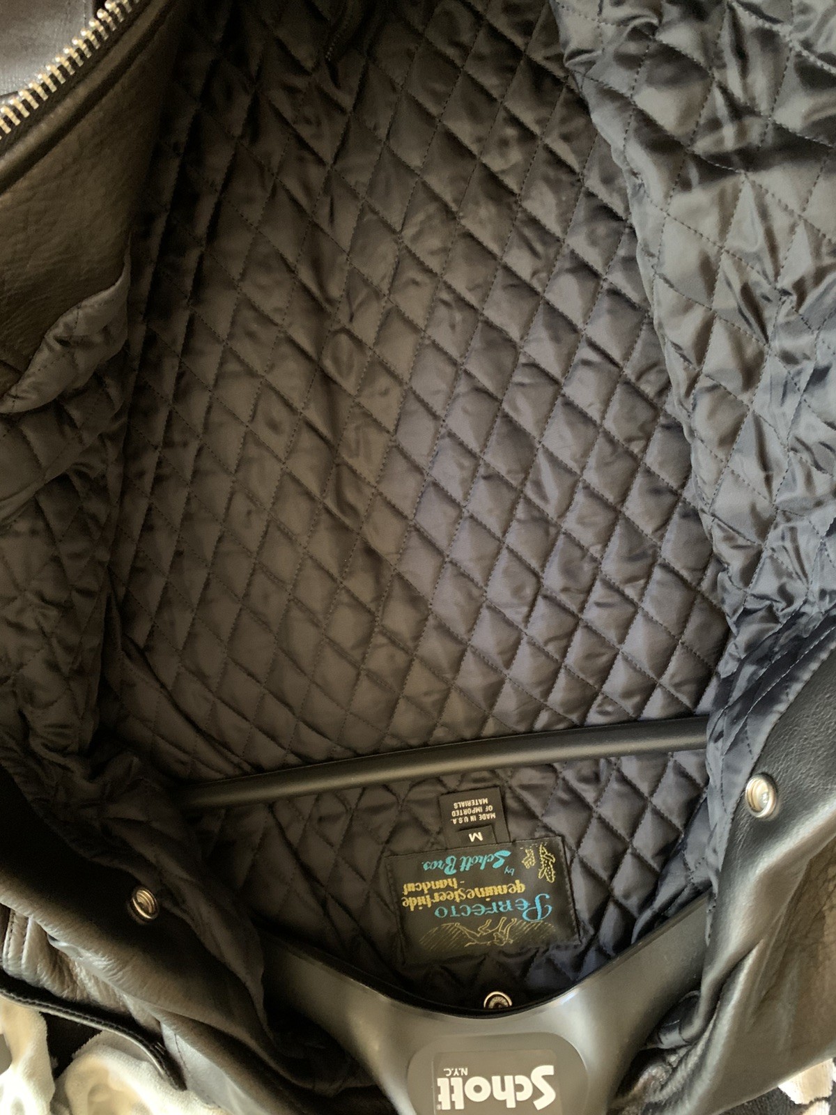 Schott Perfecto 519 Leather Jacket Size Medium