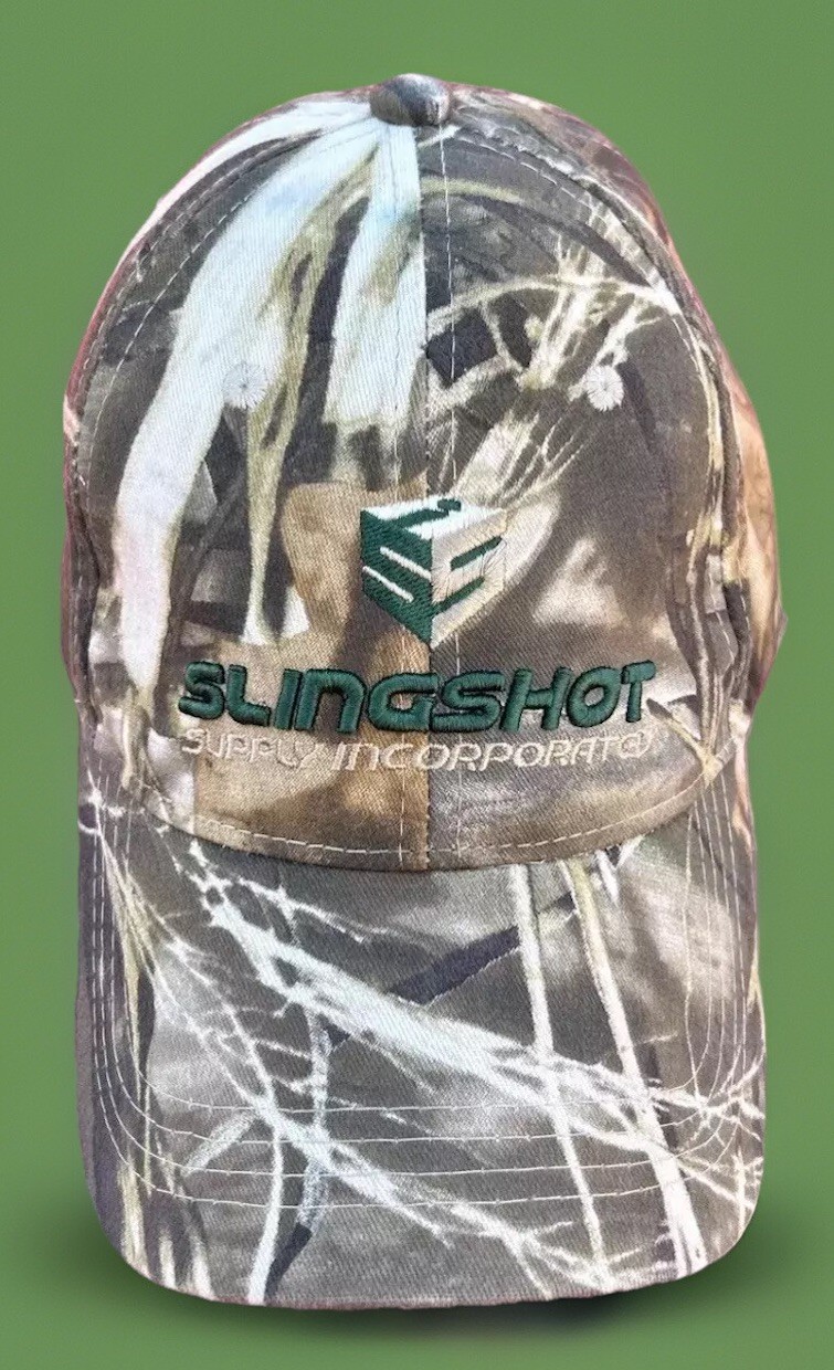 Slingshot Supply Inc. Rare Hat Oil And Gas Pumper, Lease Operator, Vintage
