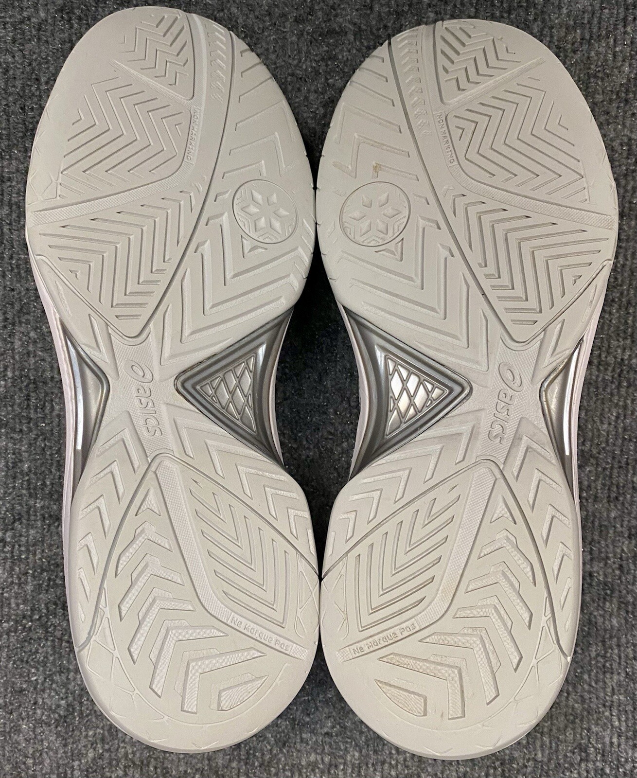 ASICS Gel Dedicate 7 White Pure Silver 1042A167 WOMEN’s Size 8.5 US , Euro 39.5