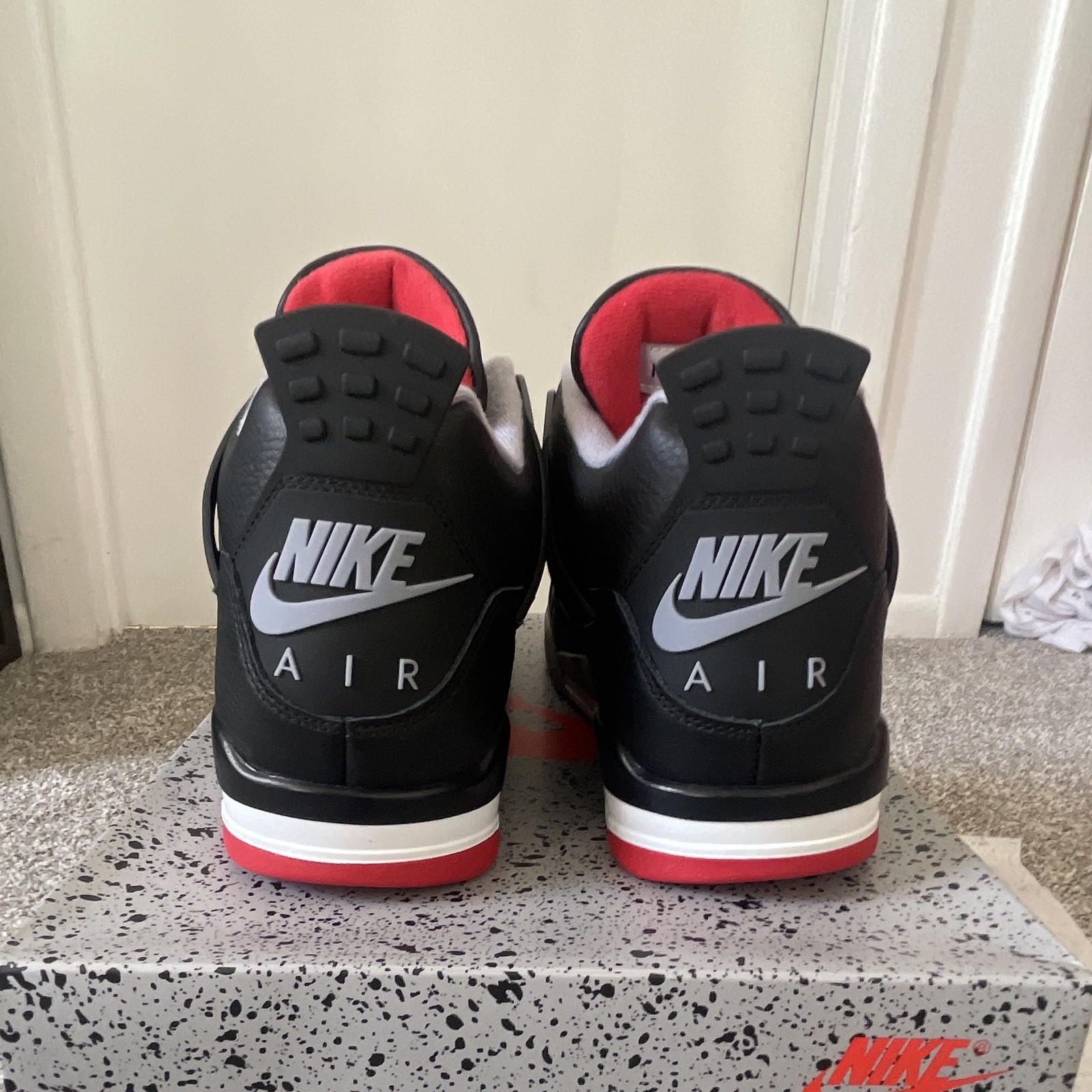 Jordan Air Jordan 4 Retro Bred Reimagined Black/Fire Red 2024 FV5029-006