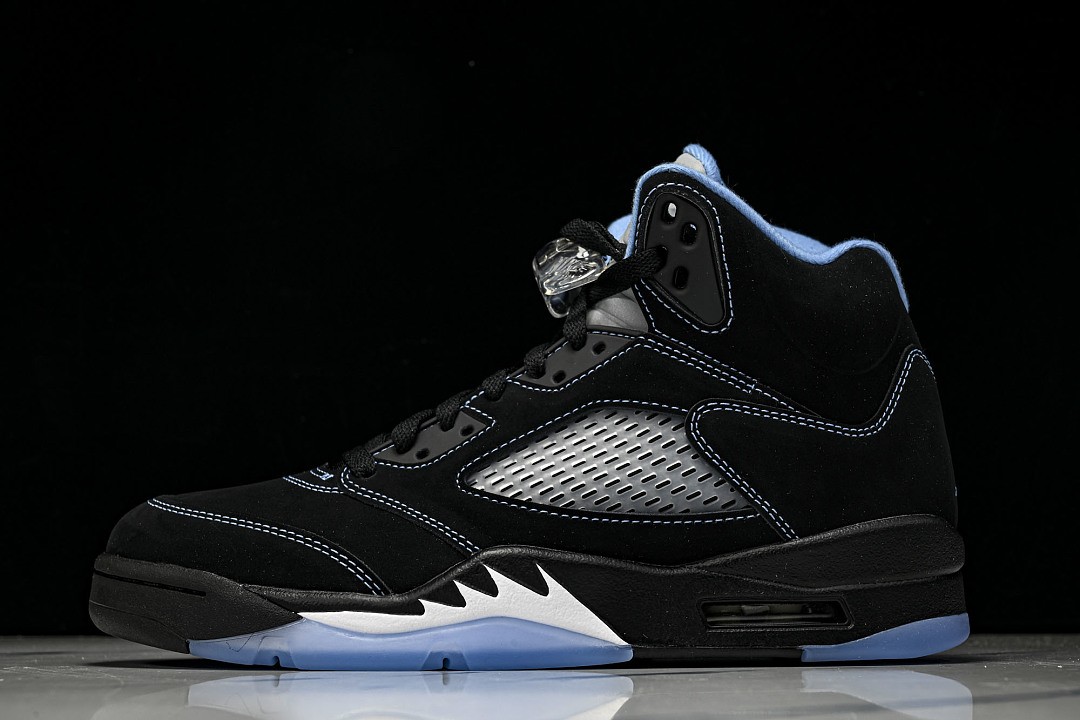 AJ 5 Retro Black University Blue (2026) DD0587-008 Men’s Athletic shoes Size