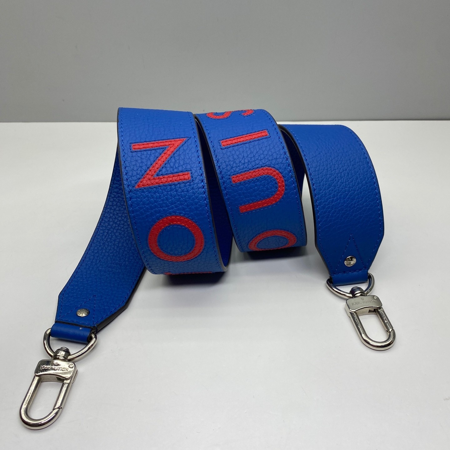 Louis Vuitton Pre-Owned Authentic Luxury Handbag Strap Blue 90x4cm