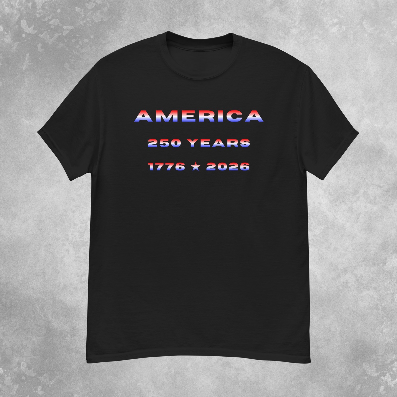 America 250th Anniversary T-Shirt Mens S-2XL