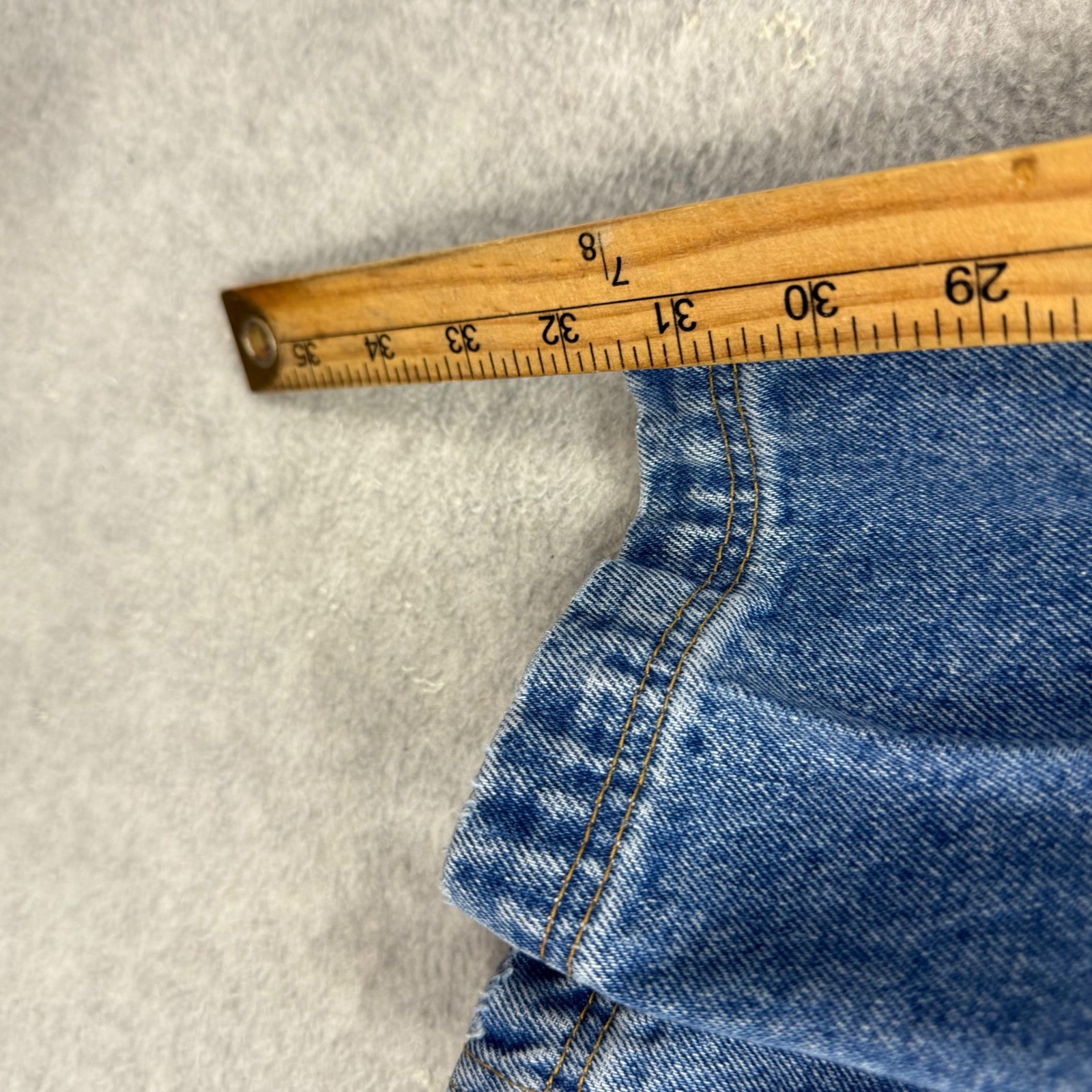 Polo Jeans Co Ralph Lauren Carpenter Jeans Mens 38×32 Blue Denim Pant Worker Y2K