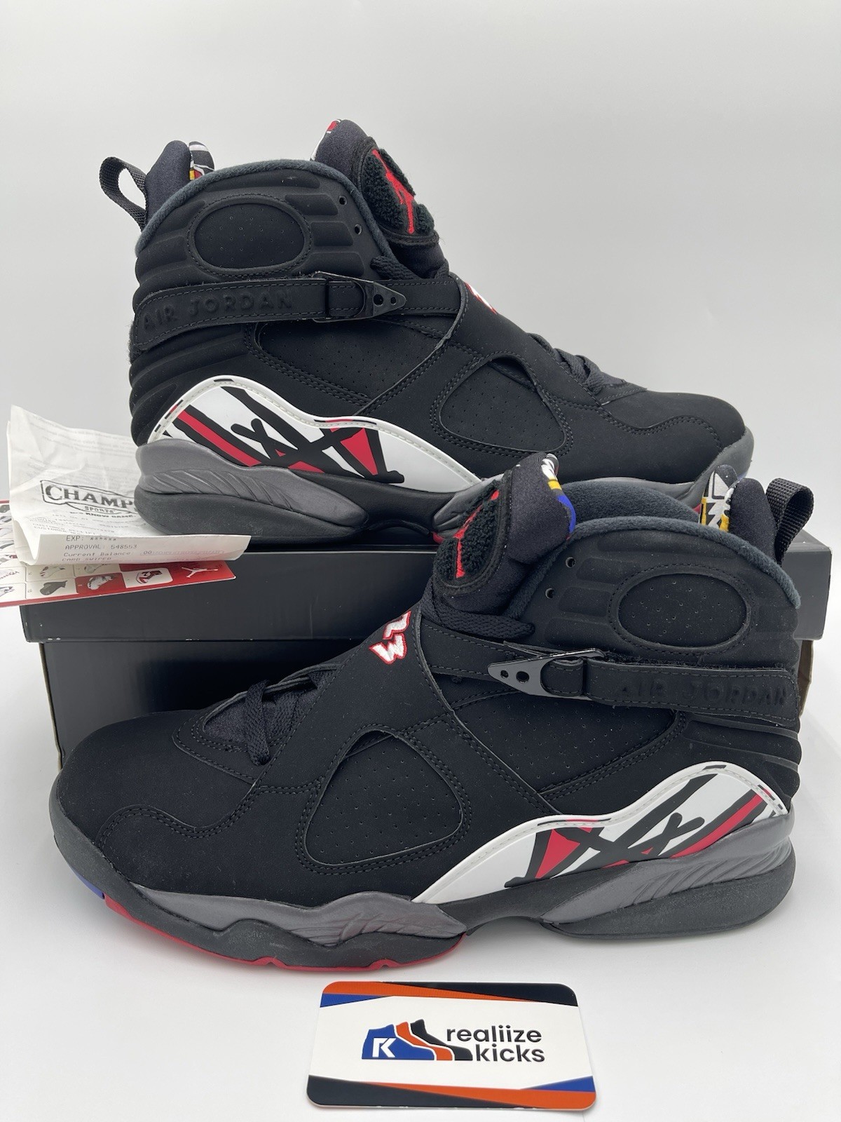 Mens Size 10.5 – Nike Air Jordan 8 Retro Playoffs 2013 (305381-061) NEW!