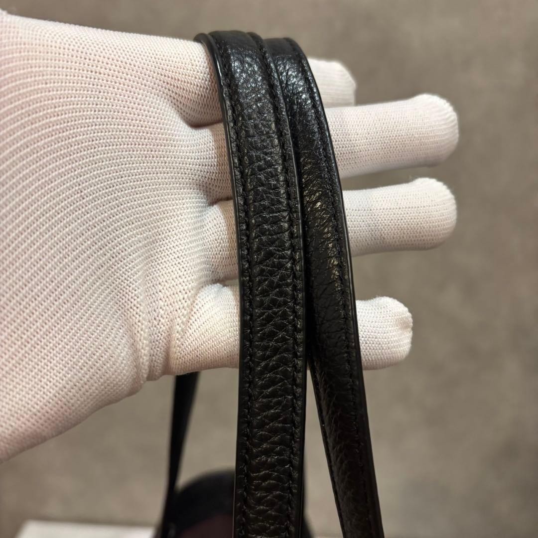 Excellent Condition COACH Andy Tote Shoulder Bag CA200 Leather Black