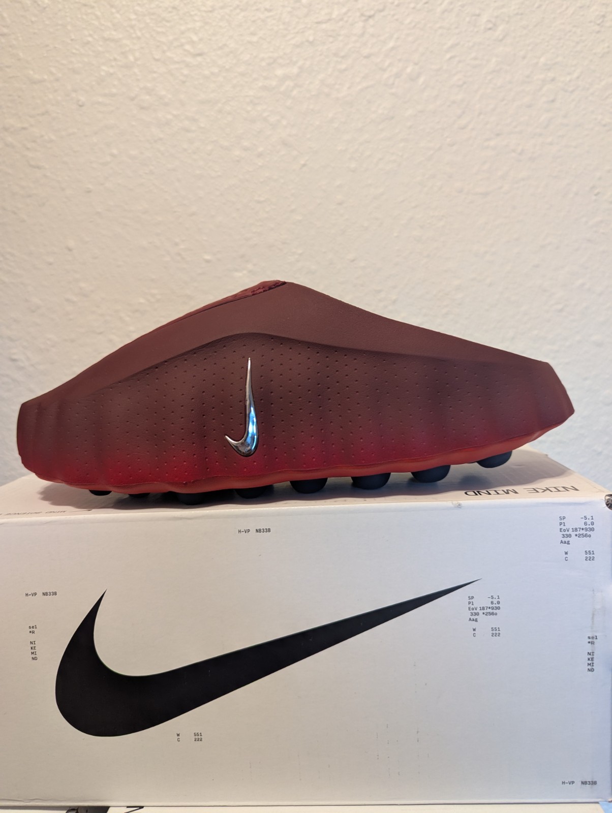 🔥 Nike Mind 001 Red Men’s Size 10 New In Box 🔥