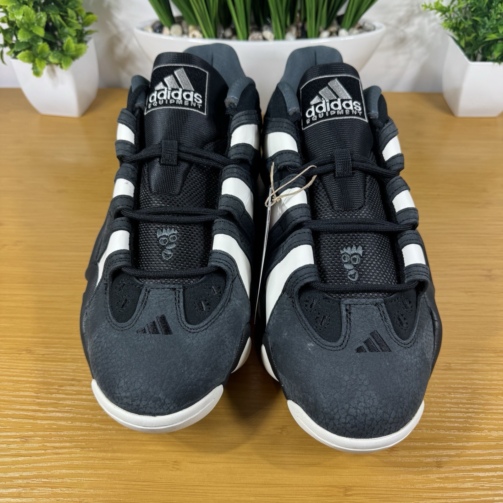 Adidas Crazy 8 Kobe Low NBY Core Black White Mens Shoes JI0338 Size 12