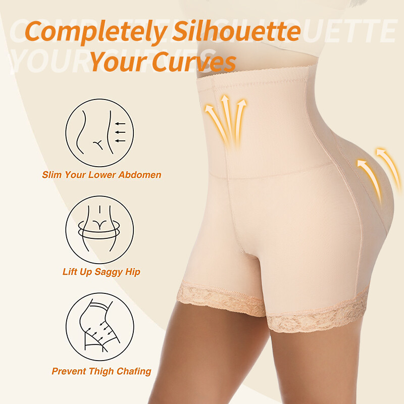 Fajas Colombianas Big ASS Butt Lifter Shorts Body Shaper Booty Hip Enhancer BBL