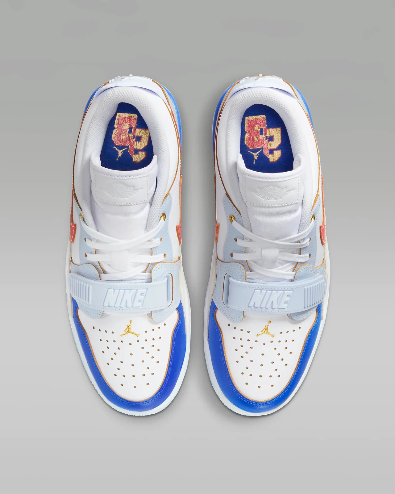 Air Jordan 312 Low US 13 Mens White Blue Red Gold Grey Nike Retro FN8902 161 NIB