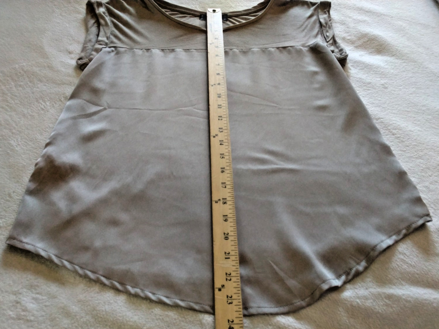 Mng Womens polyester Shirt Size Medium RN 115455