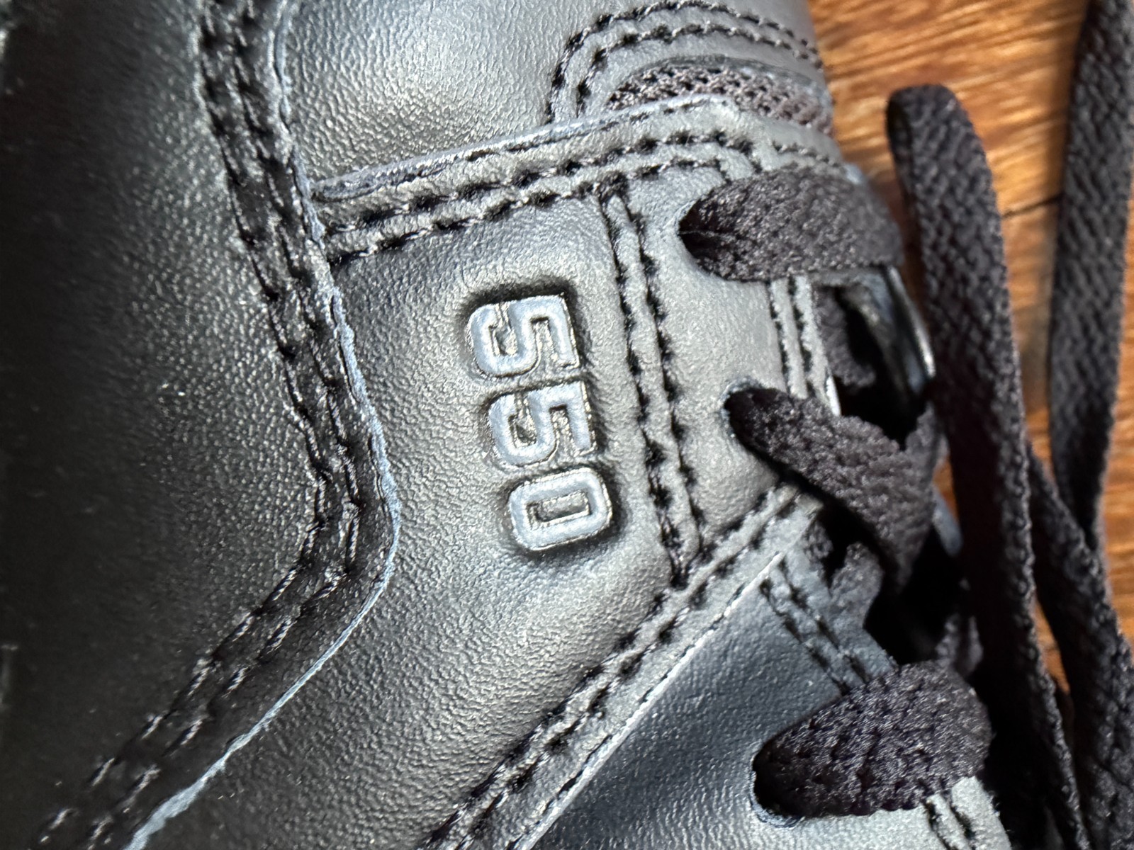 NWT New Balance 550 Triple Black size 7