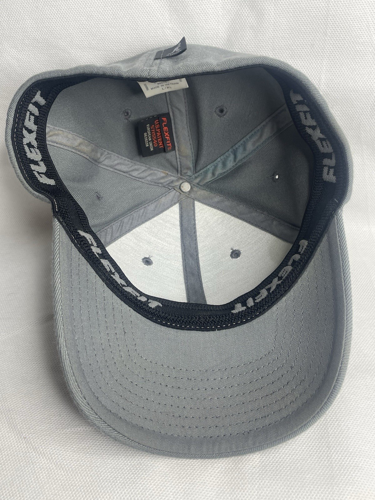 Vintage Kangol Blue Wool Blend Flexfit Baseball Cap Solid Gray Flexfit Size L/XL