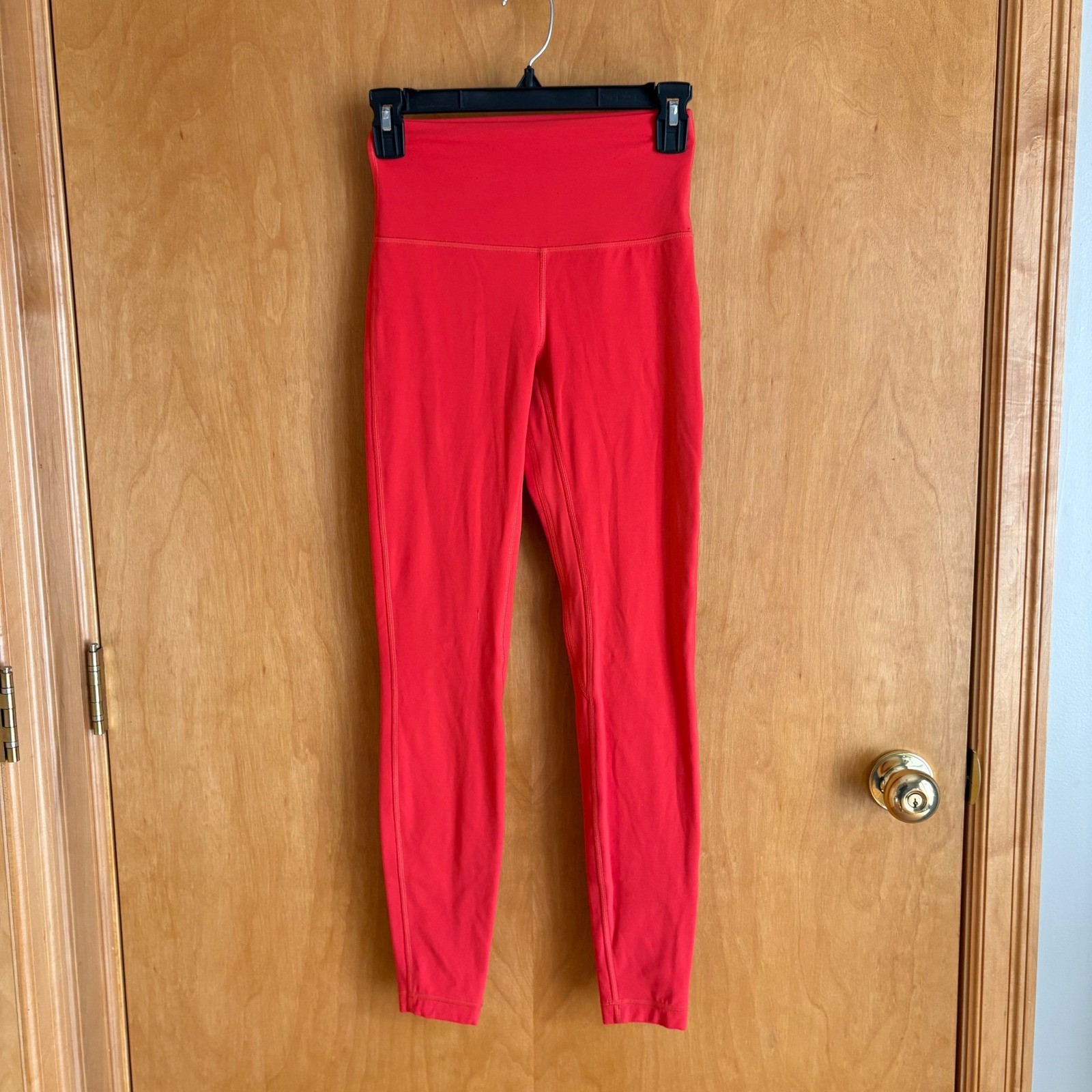 Lululemon Align High-Rise Pant Women 4 Red 28″ Inseam Nulu Yoga Leggings