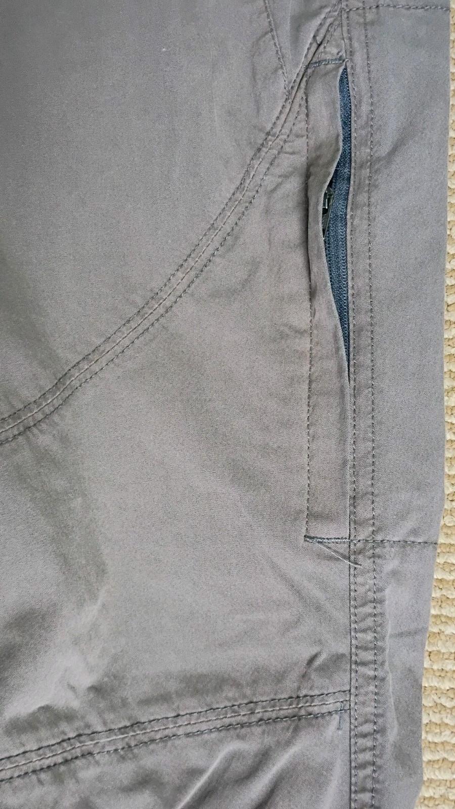 Kuhl Hiking Pants Womens 10 Spire Roll Up Outdoors Active Stretch Pockets