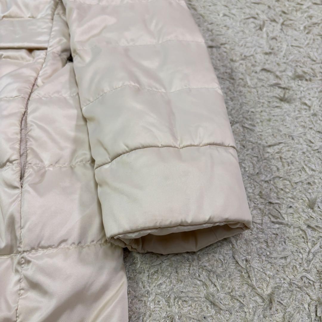 Max Mara 4-way reversible down coat for women, beige, size M.