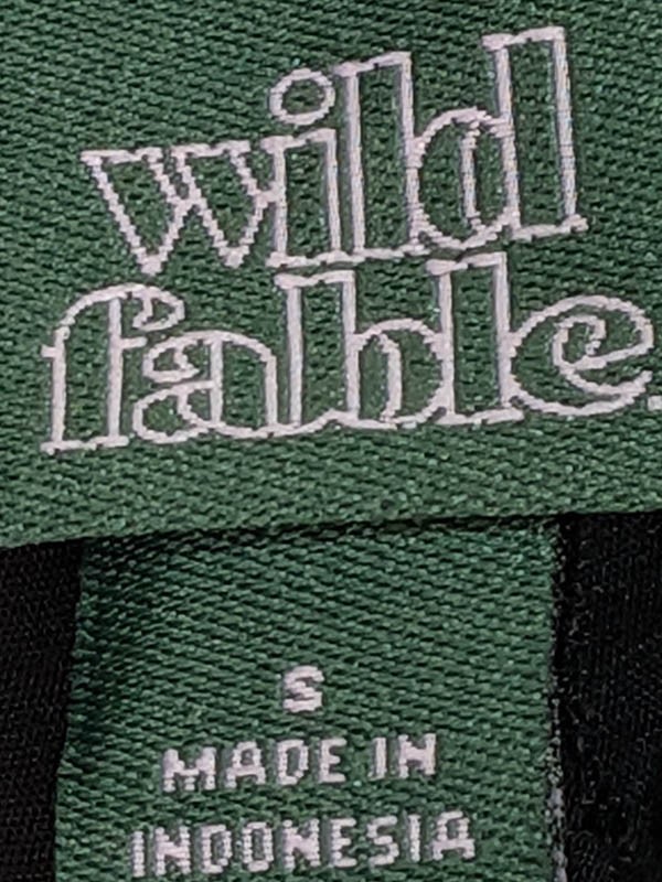 NEW Wild Fable Top Mini Womens S Black Celestial Romantic Grunge Whimsigoth Y2K