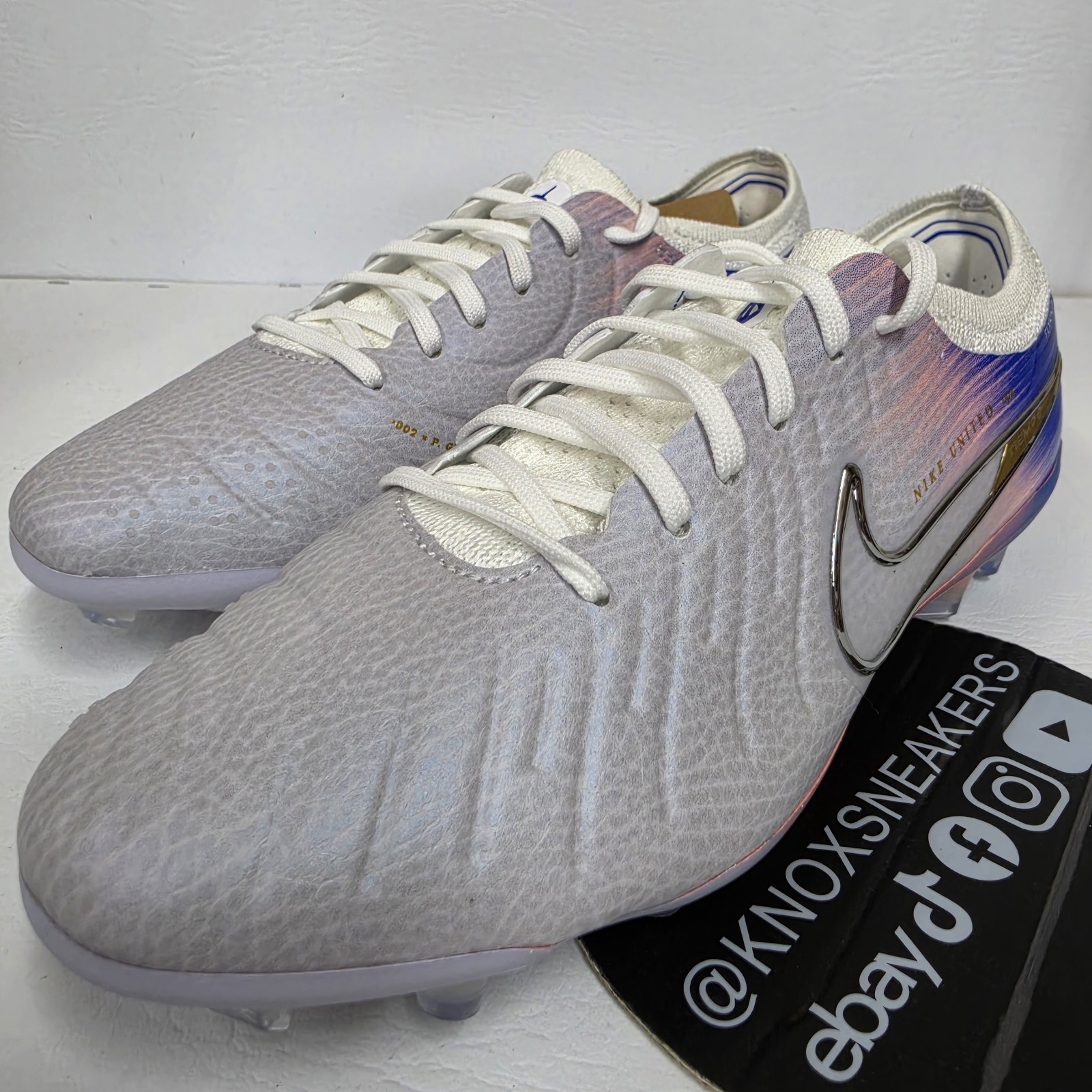 Nike United Tiempo Legend 10 Elite FG Soccer Cleats IB2467-001 Men’s Size 5.5