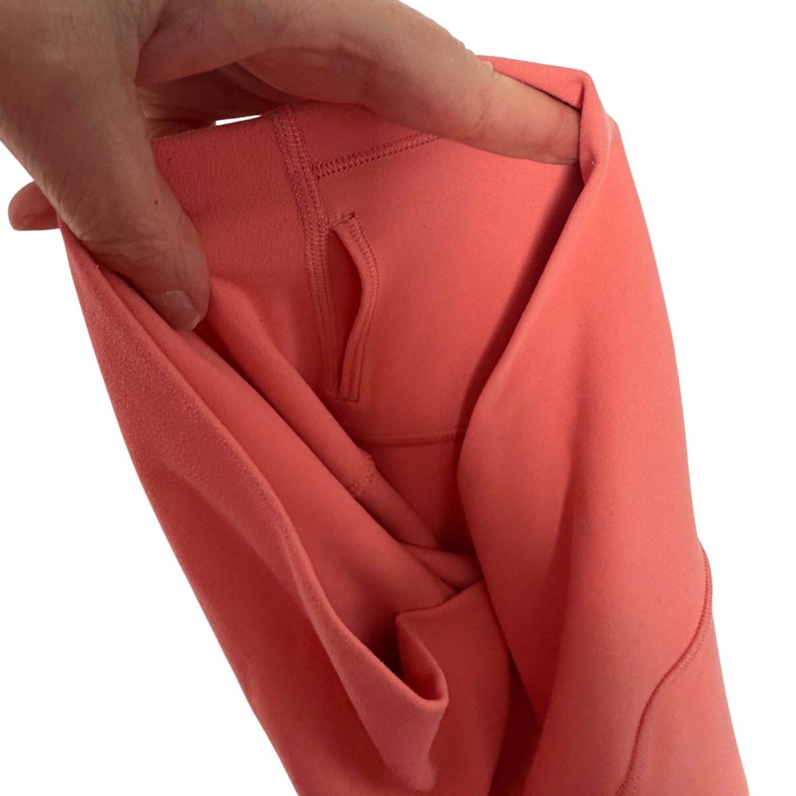 Lululemon High Rise Align Coral Leggings Womens 6 Orange 28 Inch Inseam
