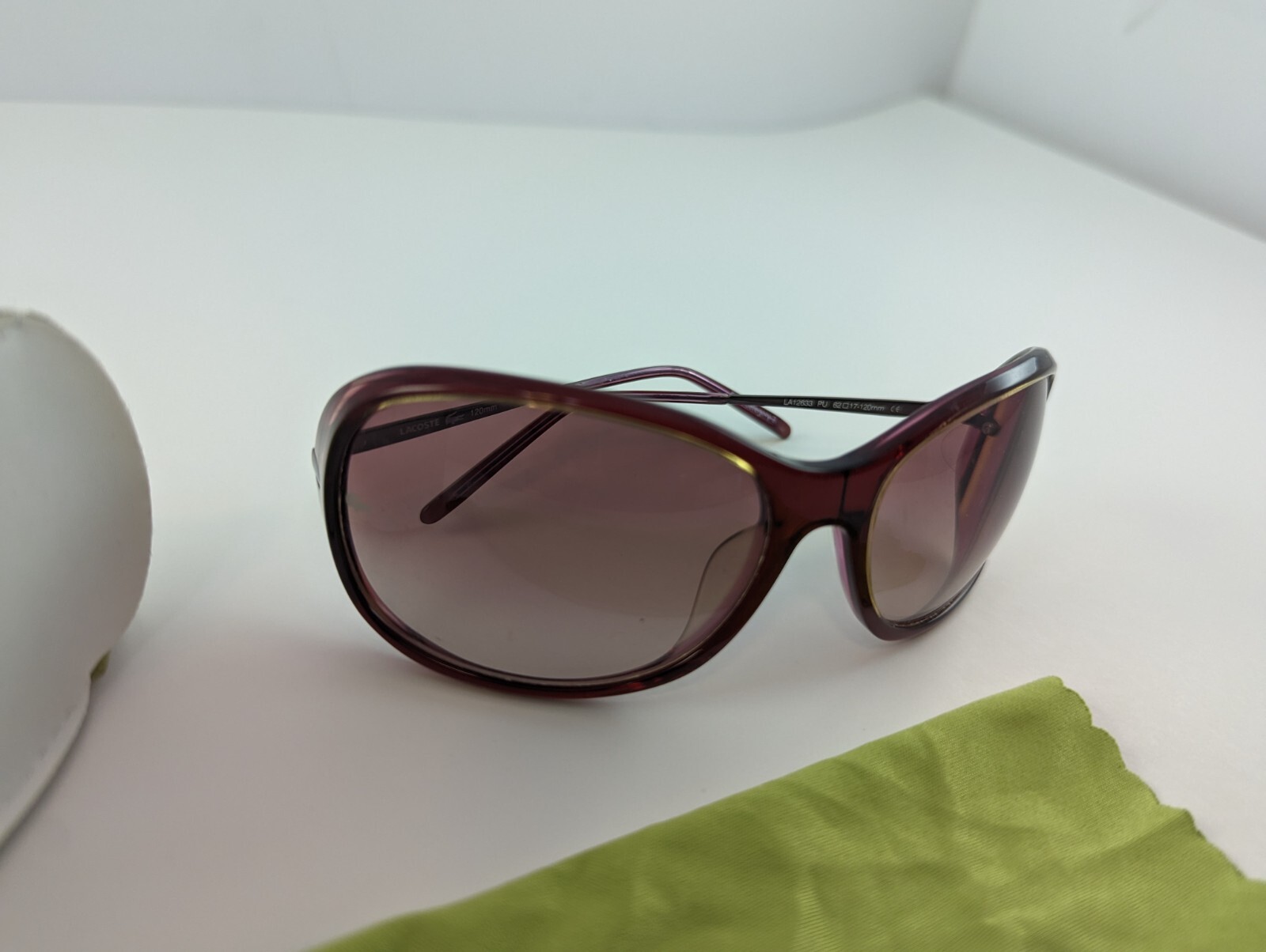 Lacoste Red Womens Sunglasses LA12633 PU 62[] 17*120mm
